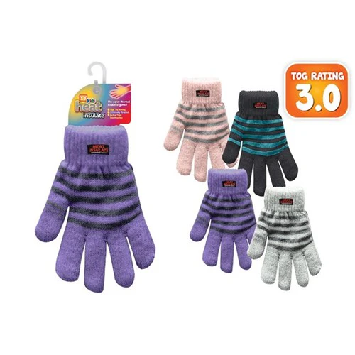 Kids Heat Insulate Thermal Gloves Assorted