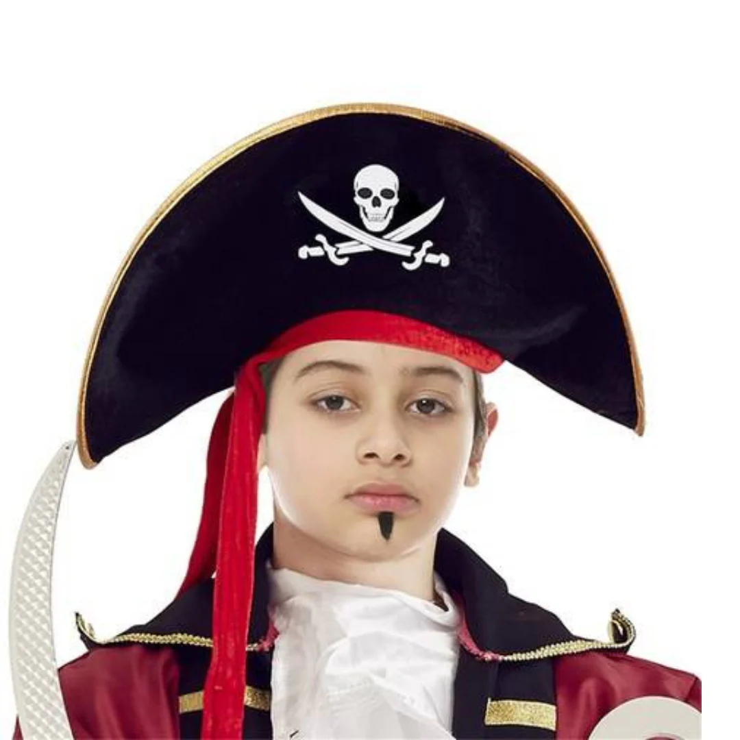 Kids Pirate Captain Hat