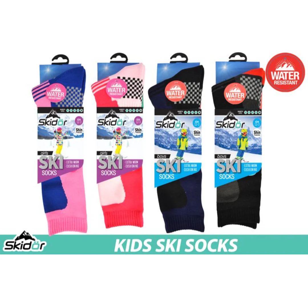 Kids Ski Socks Assorted