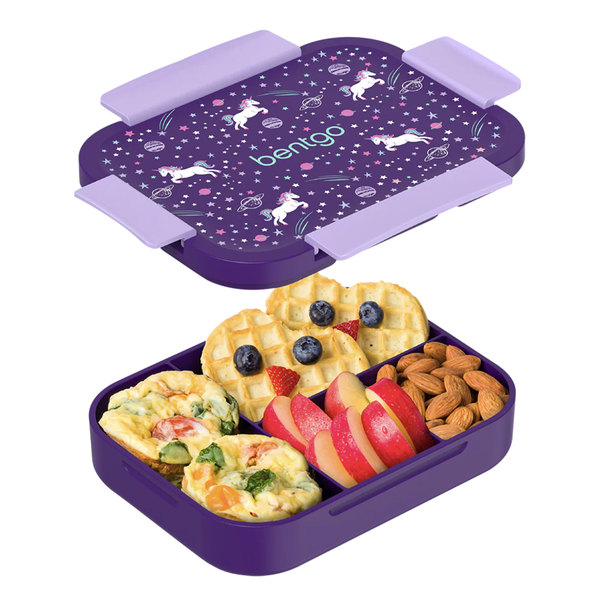 Bentgo Kids Snap & Go Lunch Box Unicorns - Image 4