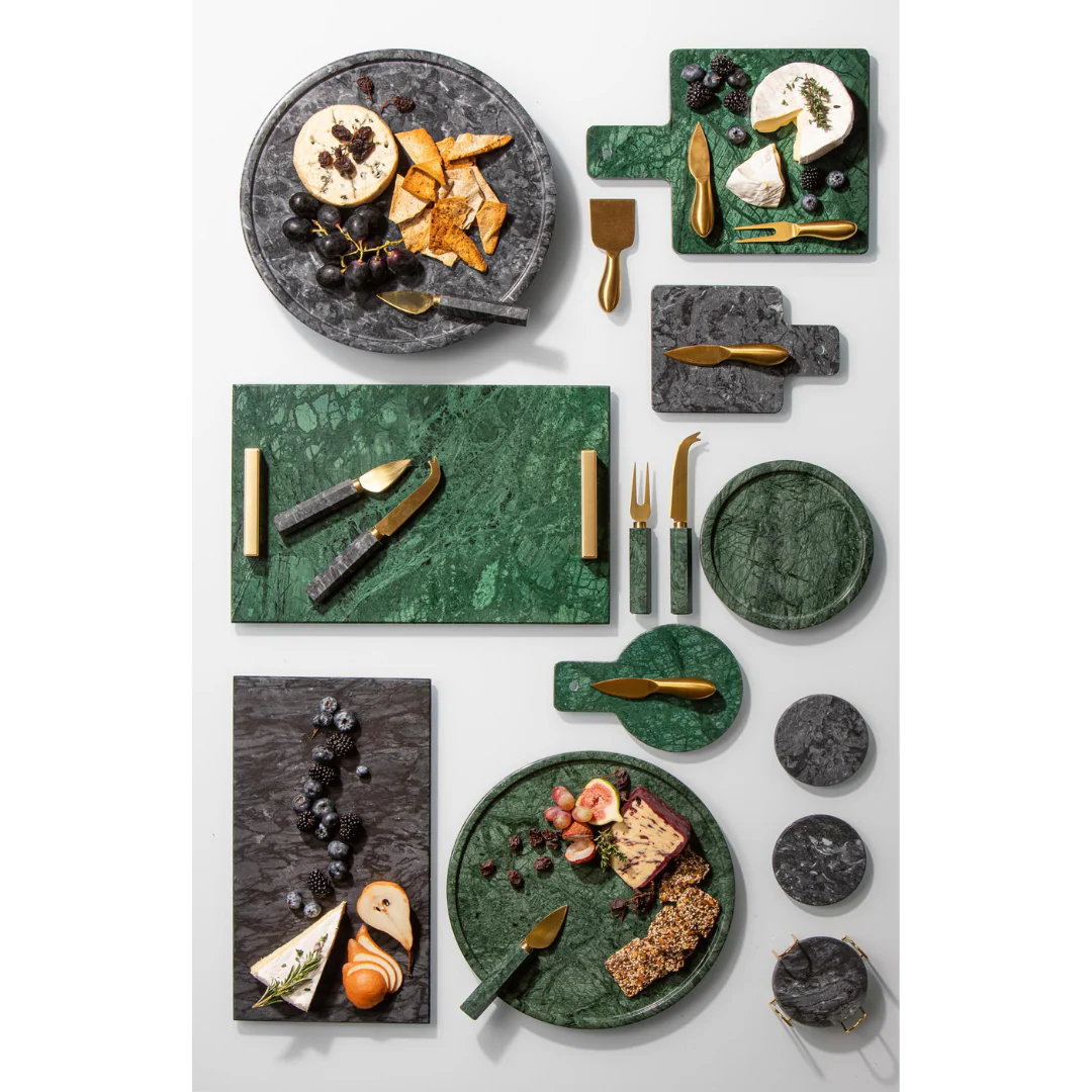 Kira Green Round Platter - Image 2