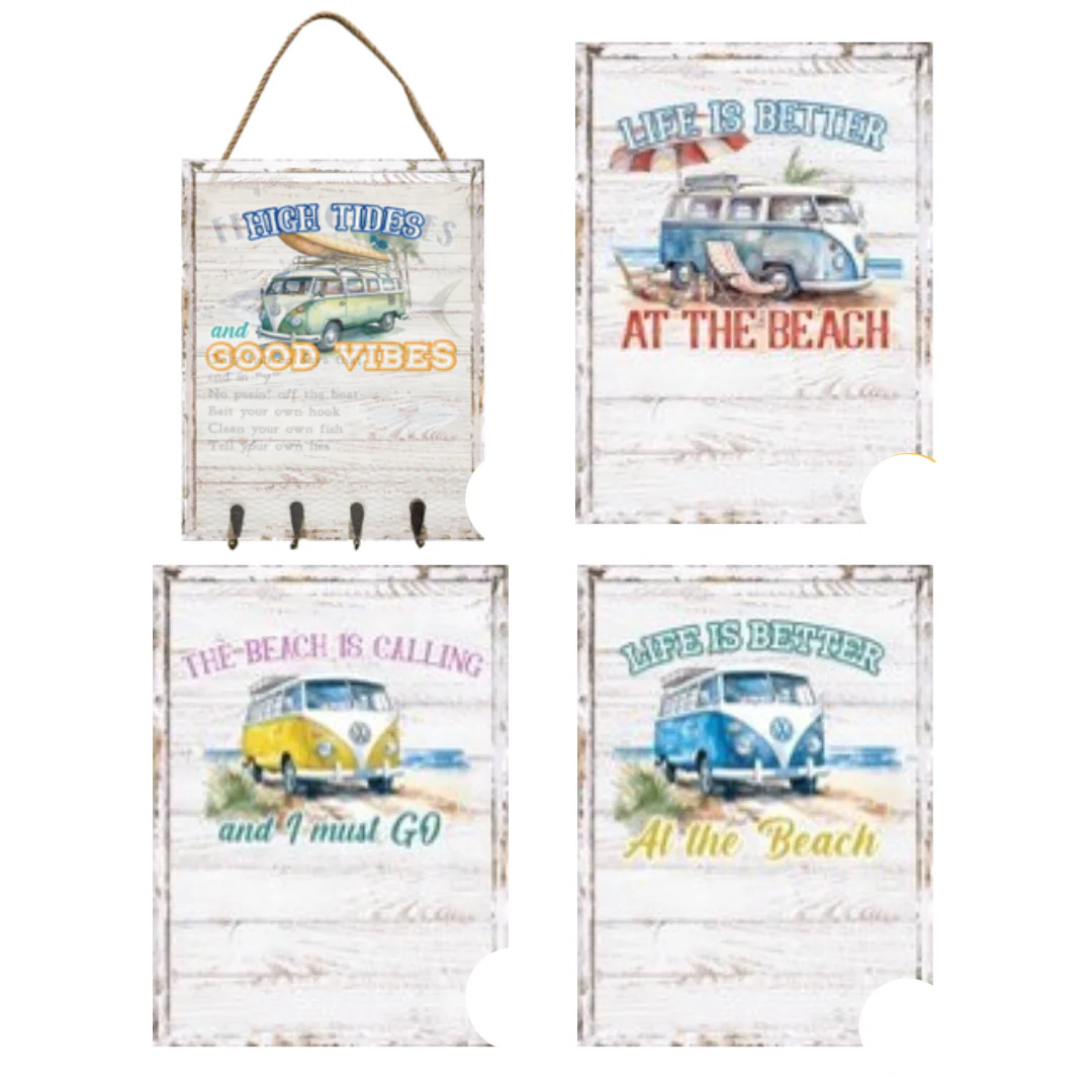 Kombi with 4 Hooks 20x27cm Assorted