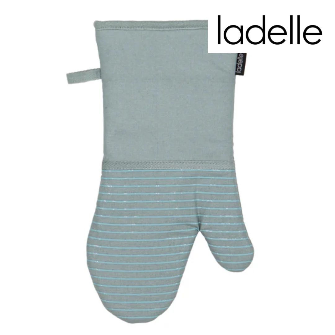 Ladelle Lennox Ice Blue Oven Mitt