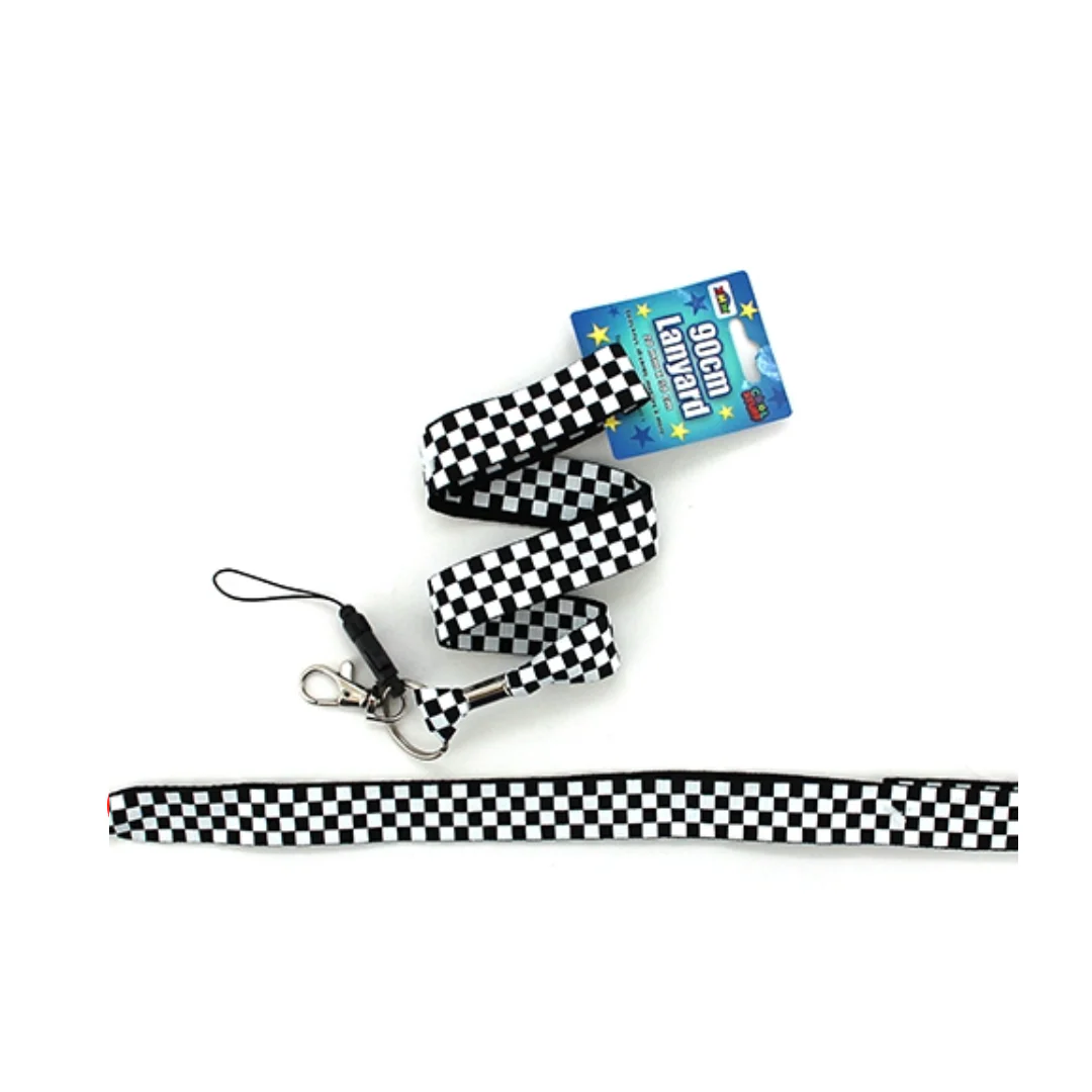 LANYARDS - CHEQUERED FLAG
