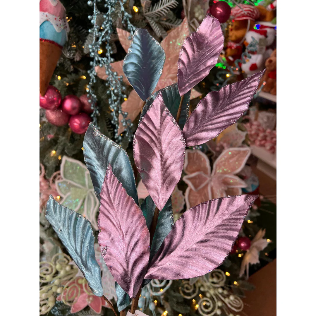 Leaf Stem Blue Lavender 68cm - Image 2