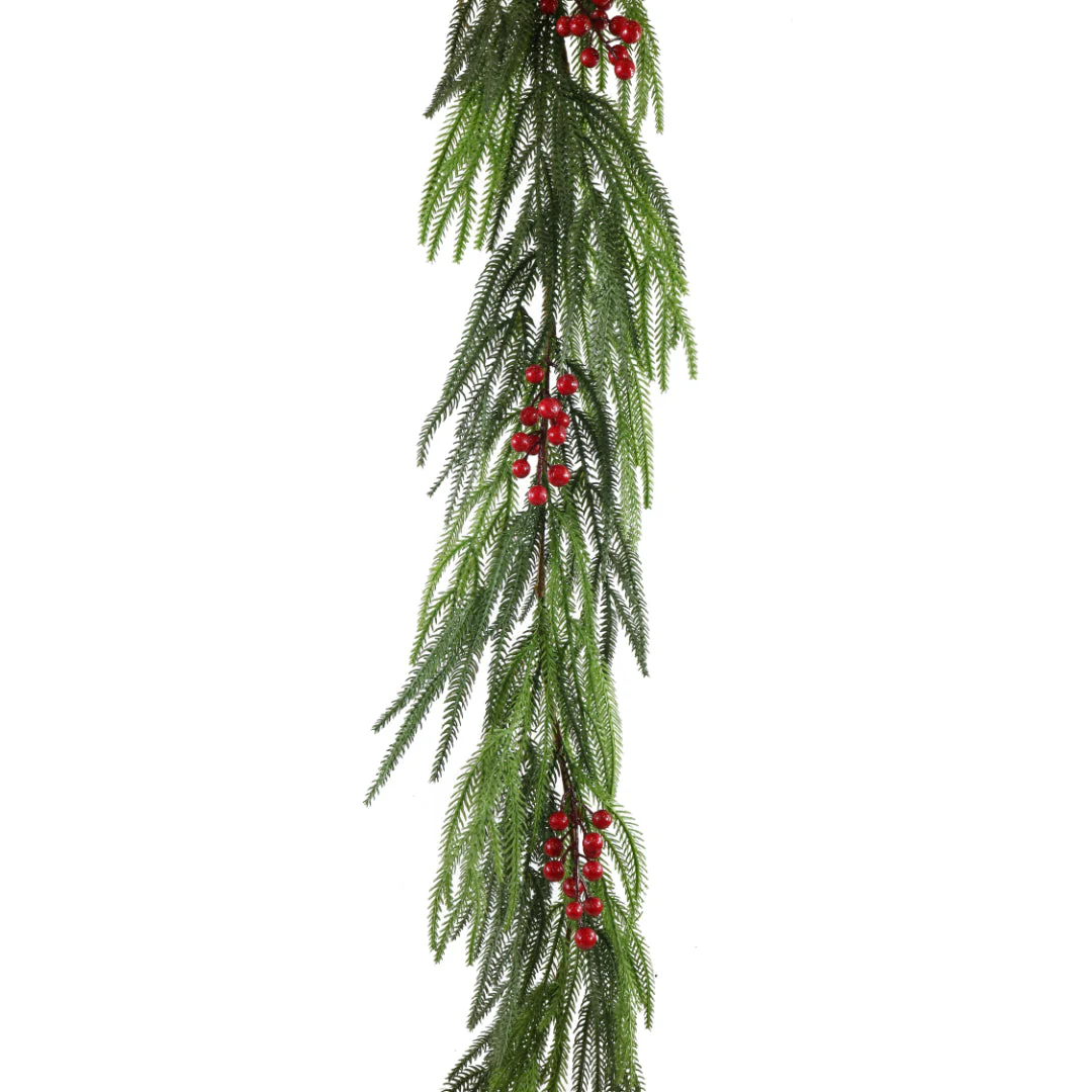 Leafy Berry Garland 180cm Assorted - Image 3