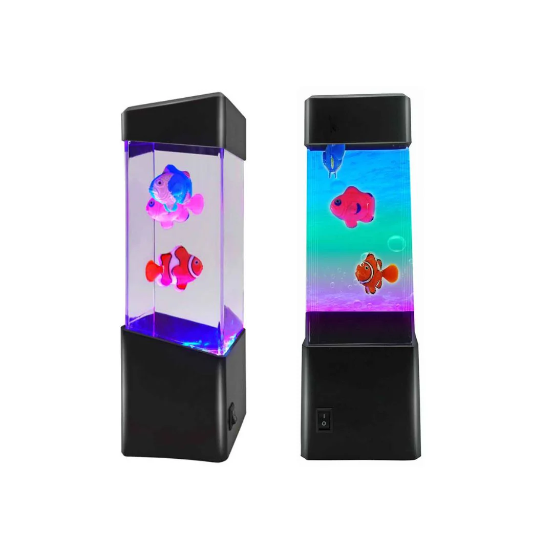 Led Aquarium Fish Lamp 24Cm 3X Aa Batteries Req (Not Included)