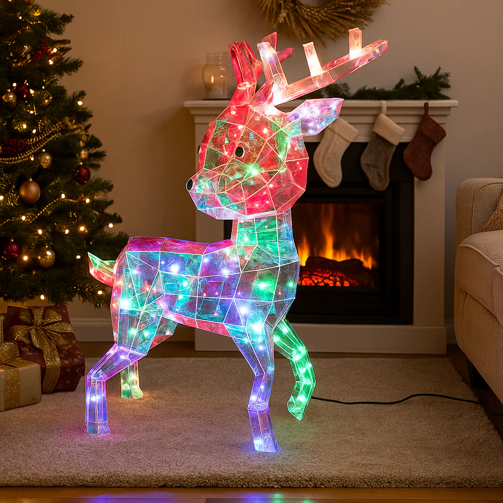 LED Dream Light Baby Reindeer 60cm