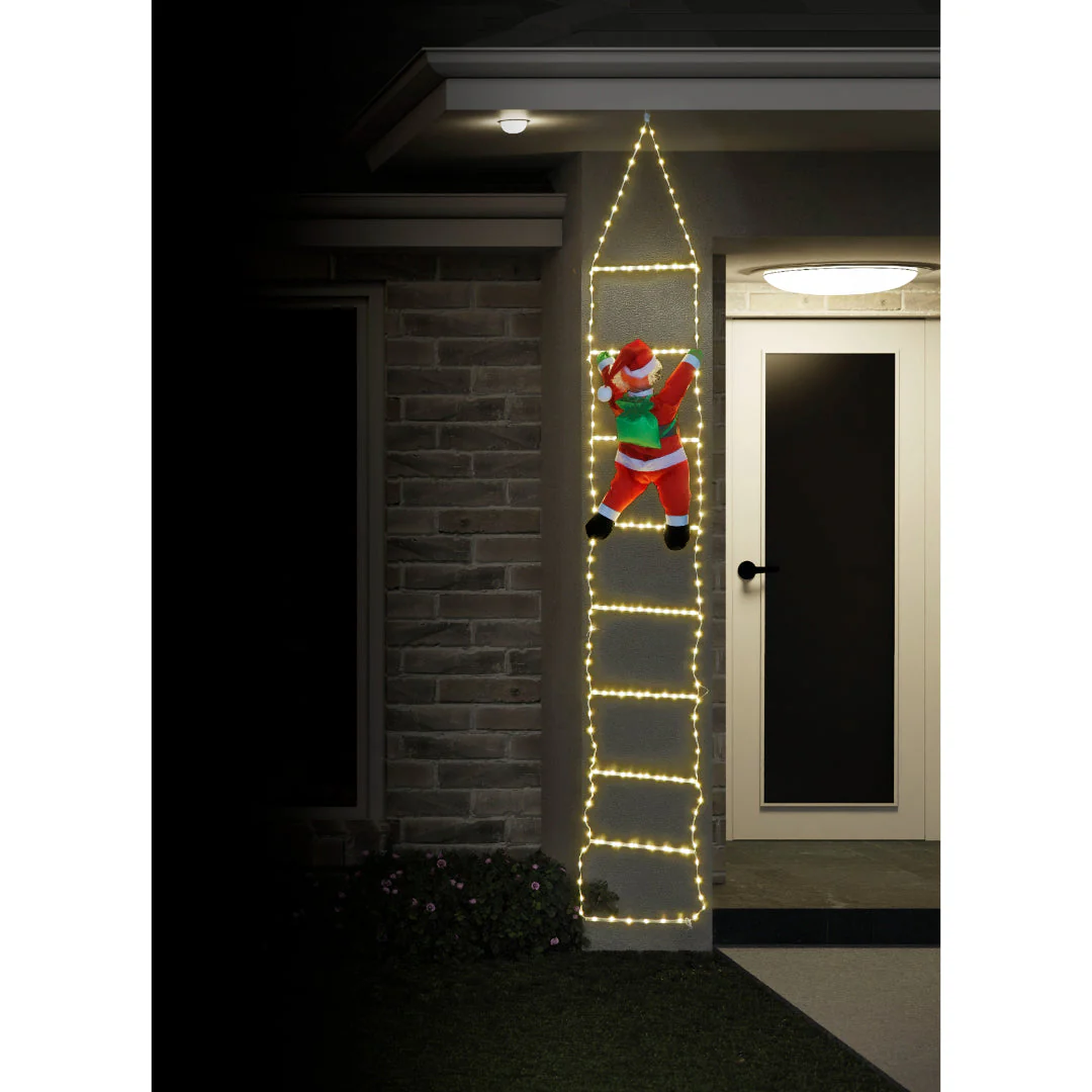 LED Flexi Cable Ladder with Santa 240cm Dual Coulor - Image 9