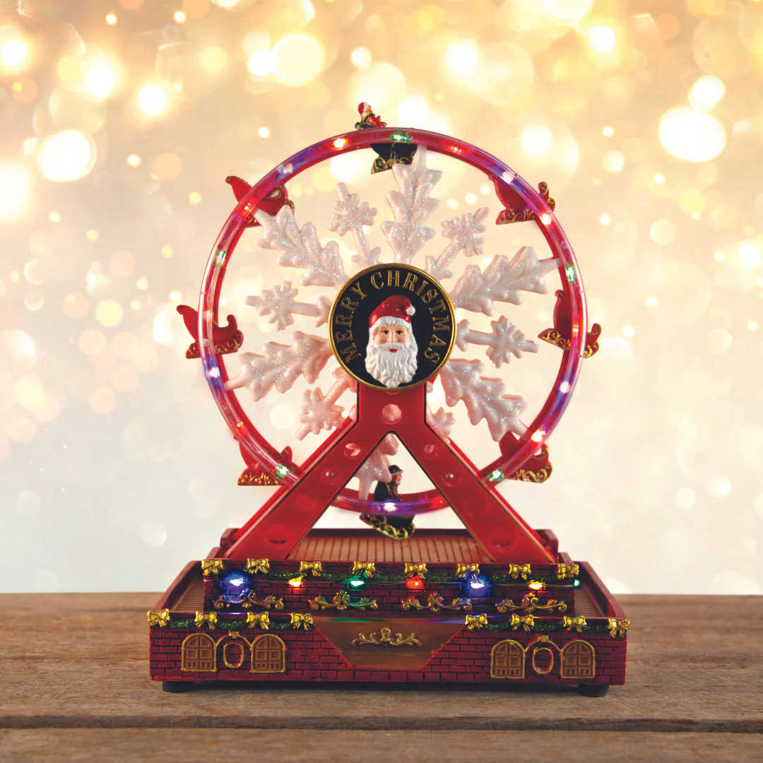 LED Musical Ferris Wheel Spinning Light Show