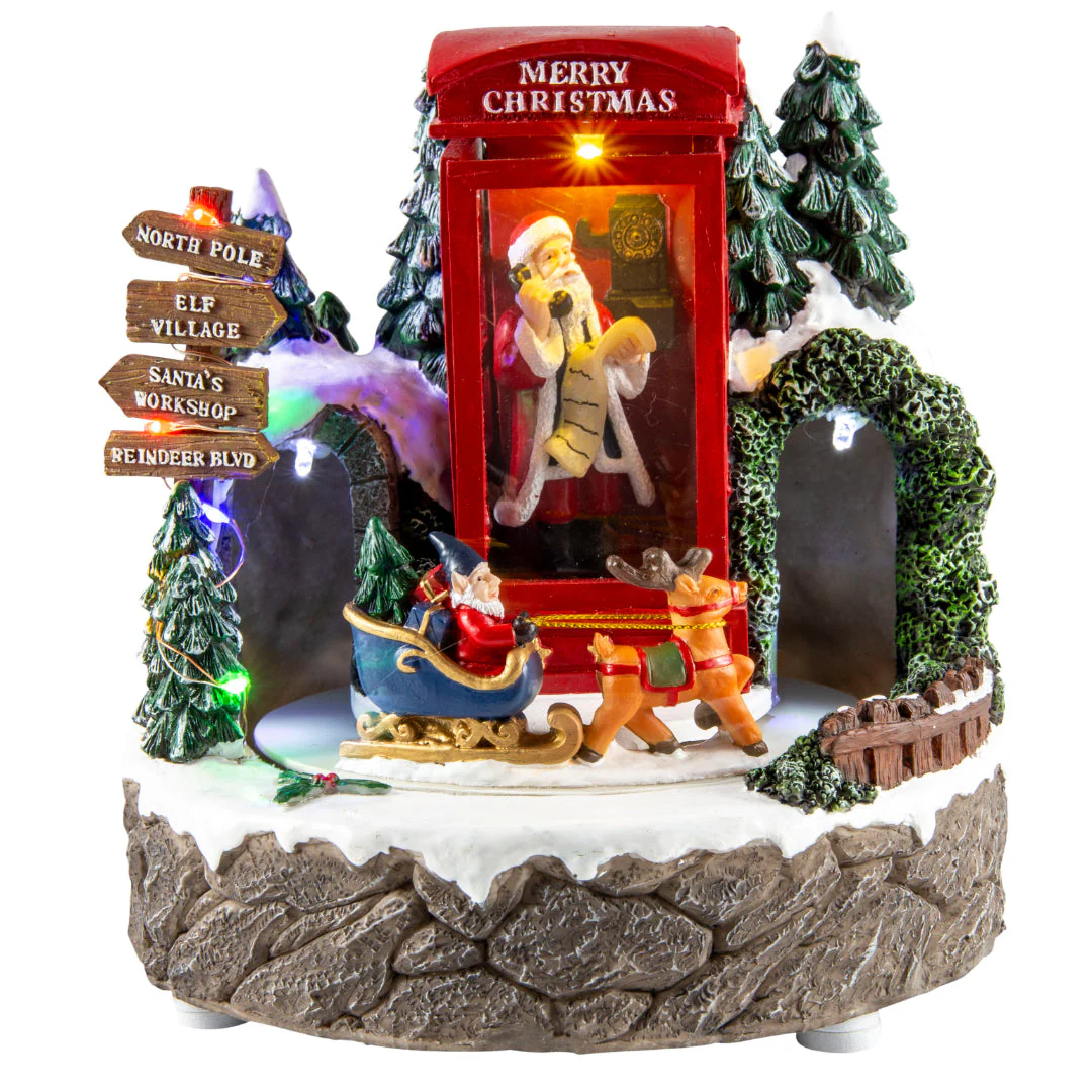 LED Musical Phonebooth Scene USB Assorted - Image 2