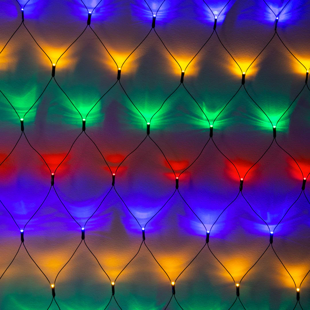 LED Net Light Multicolour 360pc