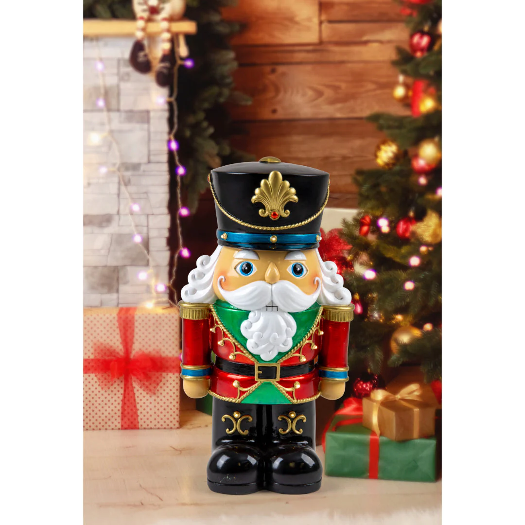 LED Nutcracker Metallic 44.5cm - Image 3