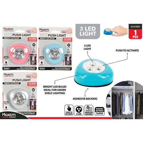 LED Push Light