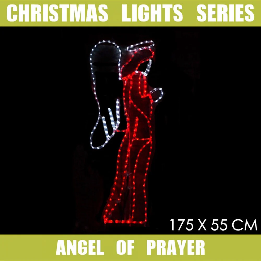 LED Rope Light Angle Silhouette 1050cm