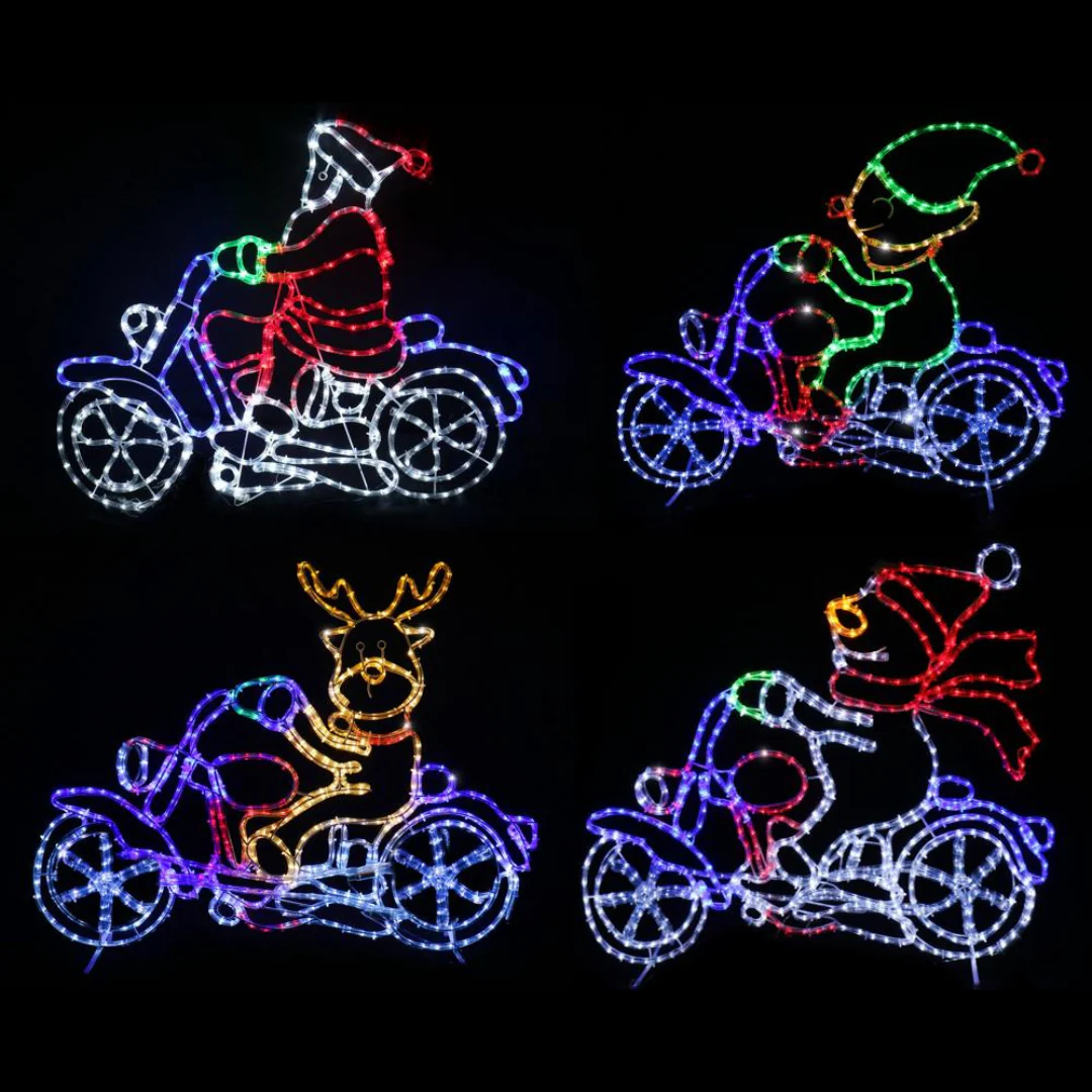 LED Rope Light Motorbike Crew Assorted - Image 2