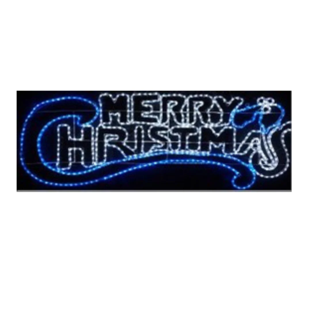 Motif LED Merry Xmas B