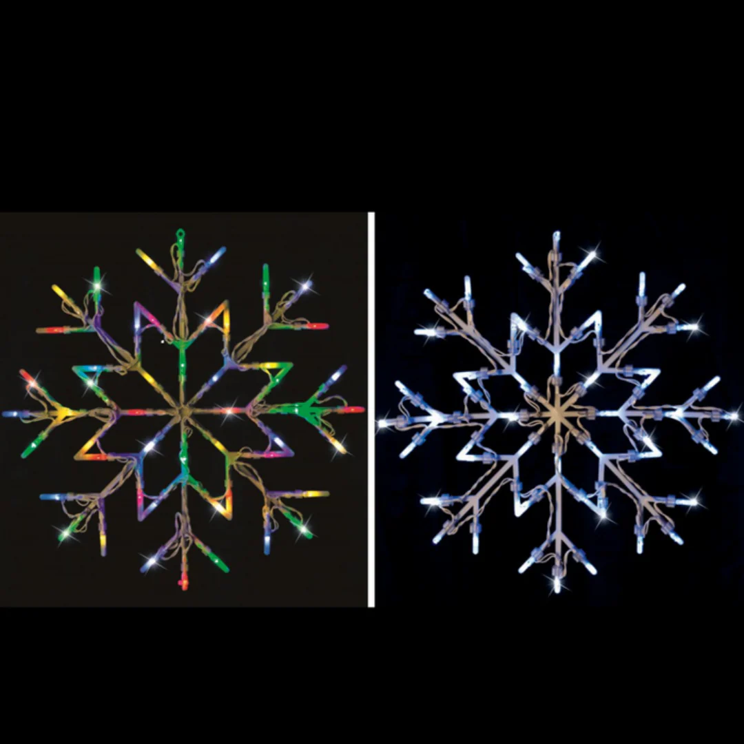 LED Snowflake Silhouette Assorted