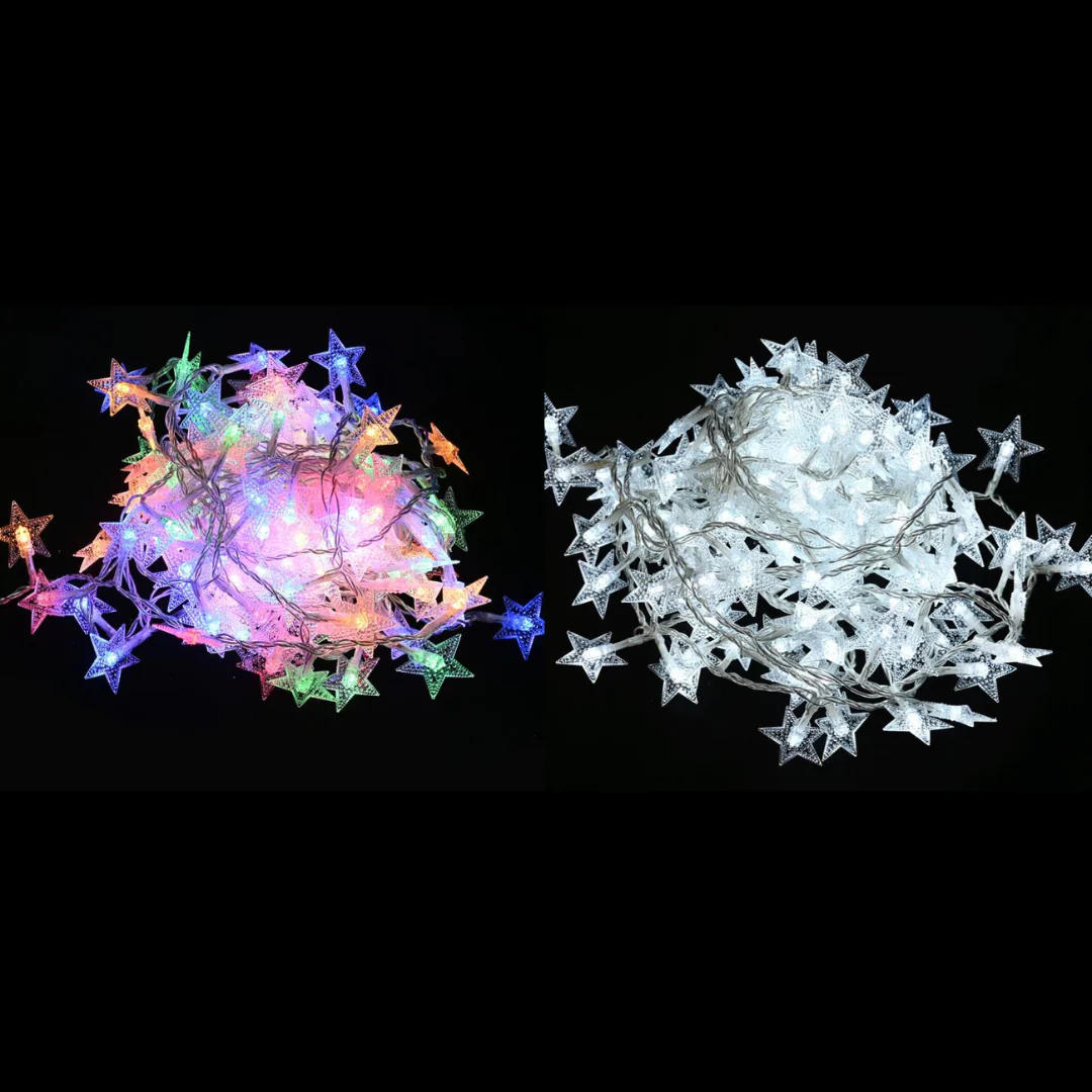 LED Star String Lights 150 Tub Assorted - Image 3