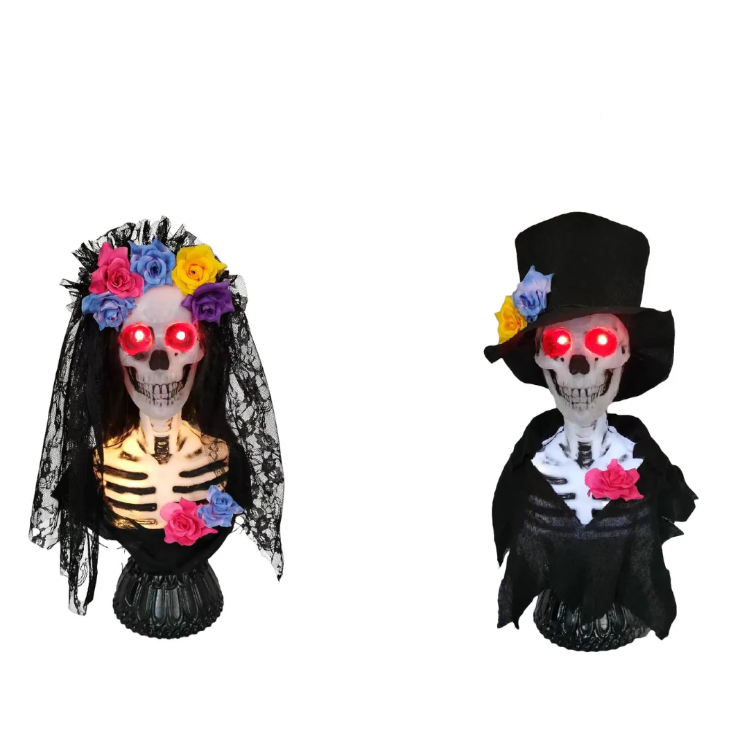 Led Table Top Skeleton Battery Operated 35Cm Asst