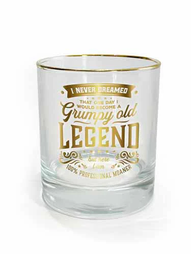 LEGEND GLASS GRUMPY