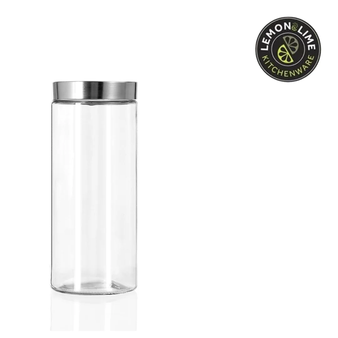 ALTO GLASS JAR S/STEEL LID 2.2L 27X11CM - Image 4