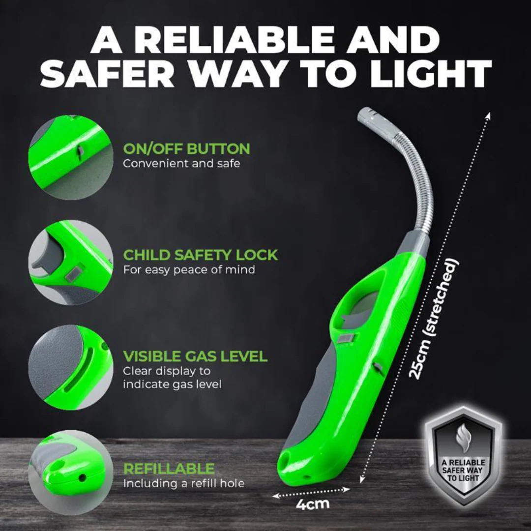 Lighter Gas Flexible Refillable Multi Purpose 4 Asstd - Image 4