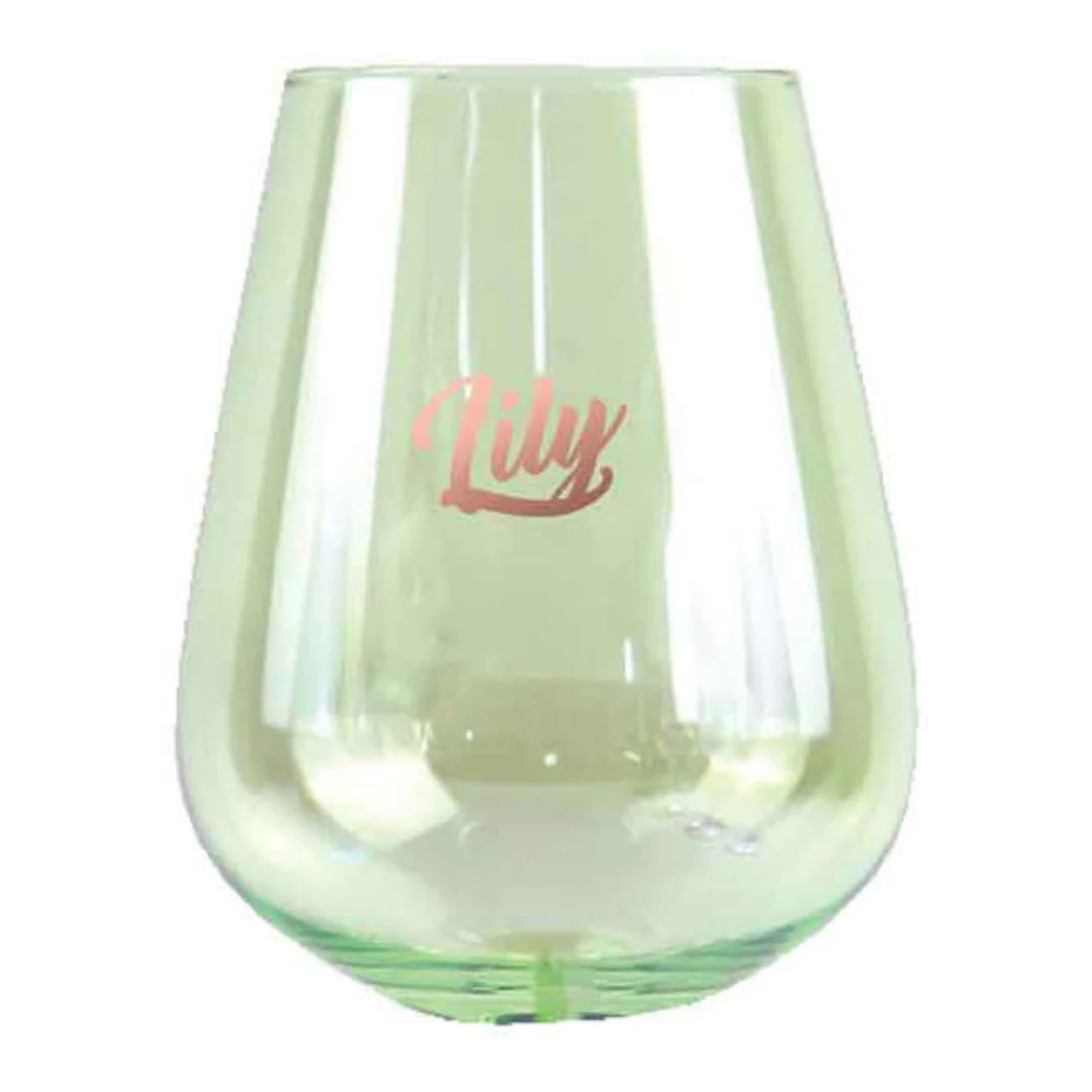 Lily Stemless Glass 13cm 600ml 2pk