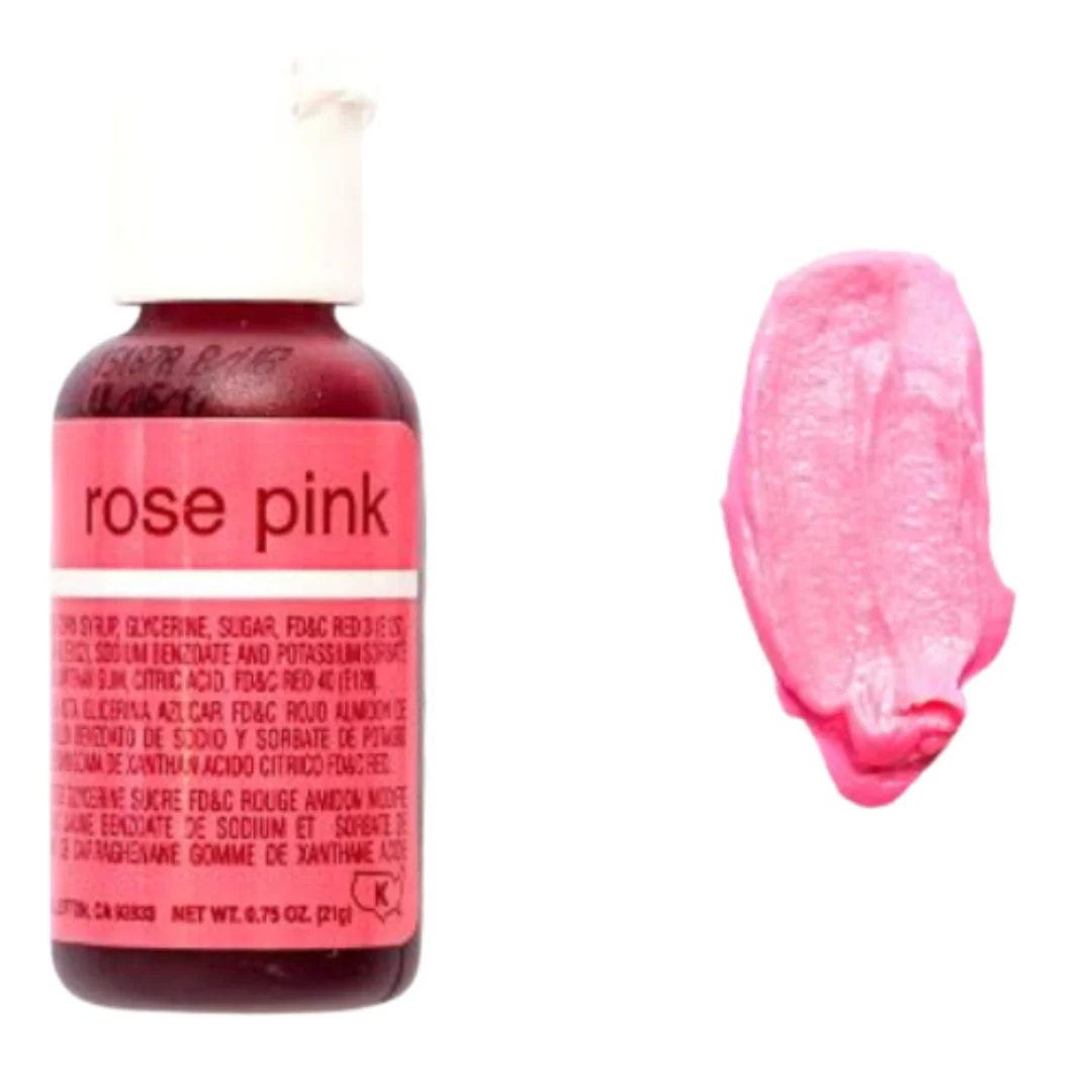 Chefmaster Liqua-Gel - Rose Pink 0.7oz/20g