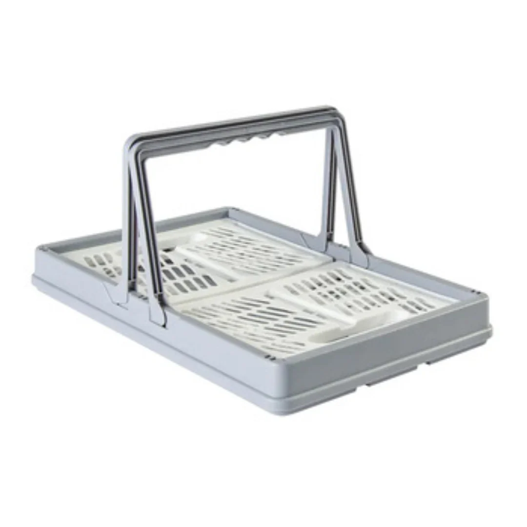 Living Today Collapsible Shopping Basket with Handle 9L - Image 4