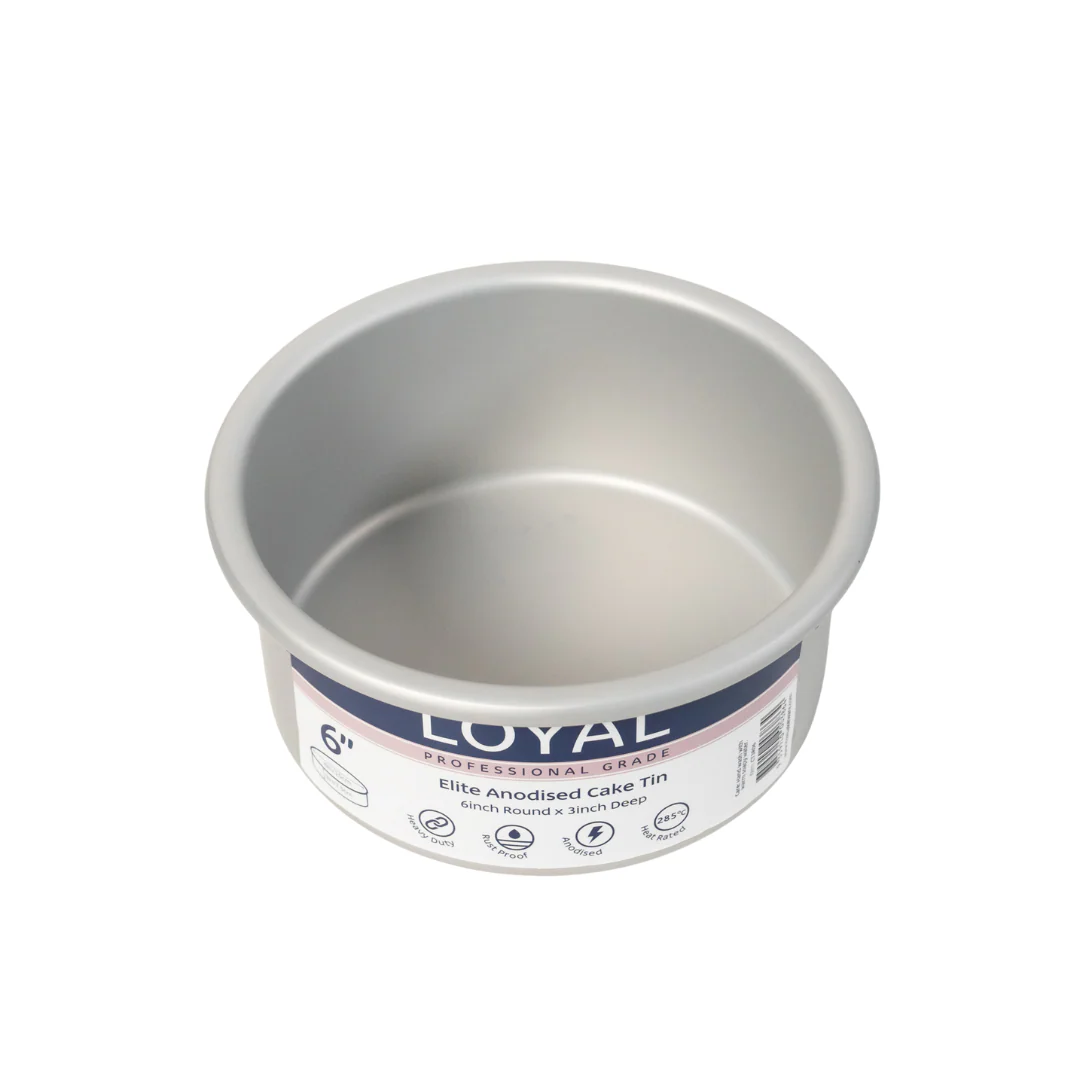 LOYAL Elite Anodised Cake Tin Round 6inch - Loyal - Image 2