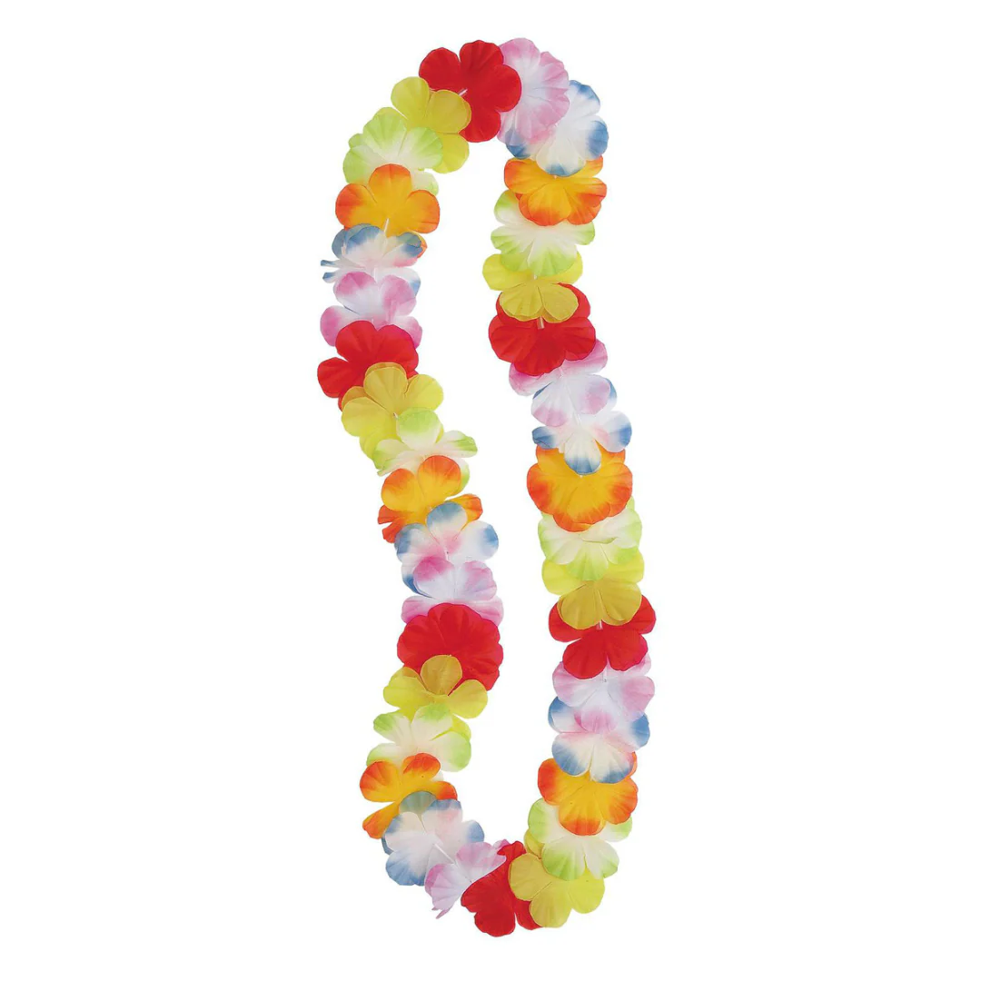 Luau Flower Lei 106cm (42in) - Multi