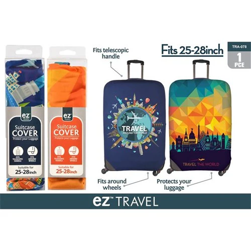 Luggage Cover Asst Prints Suit 28 inches 76CM