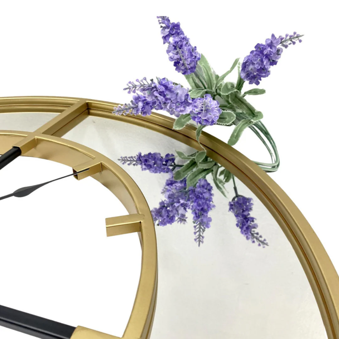 Luxurious Mirror Clock 61cm Bronze - Image 5