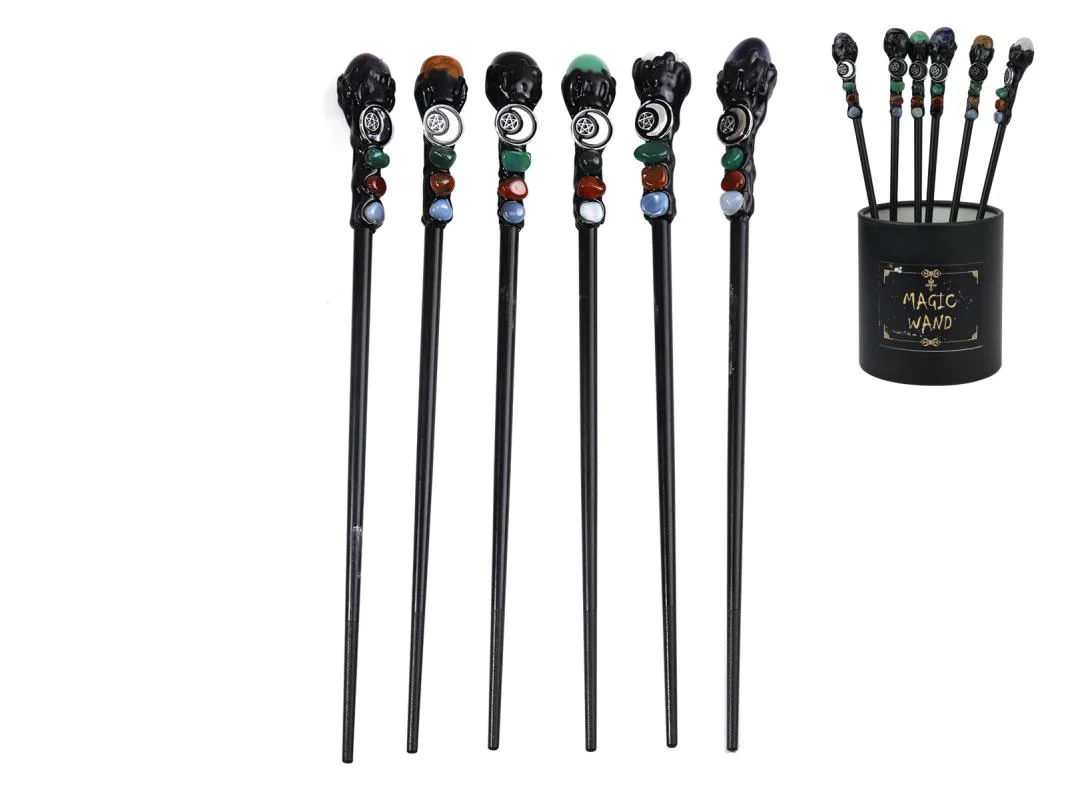 Magic Gem Wand in Display 28cm