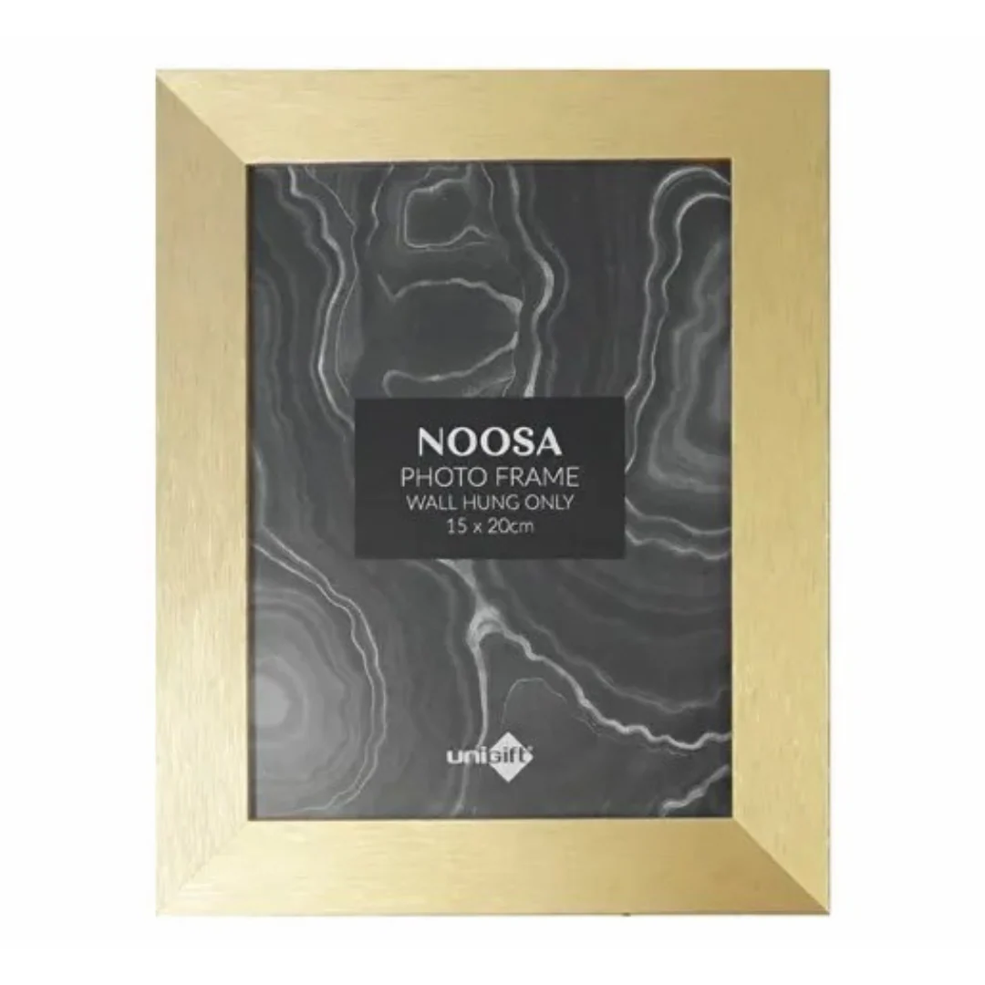 MDF Noosa Frame 15x20cm Gold