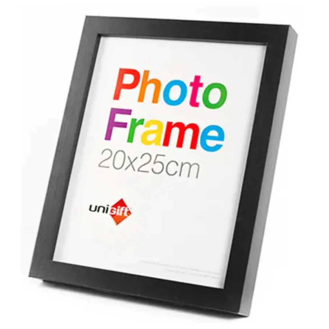 MDF Photo Frame Black 20x25cm
