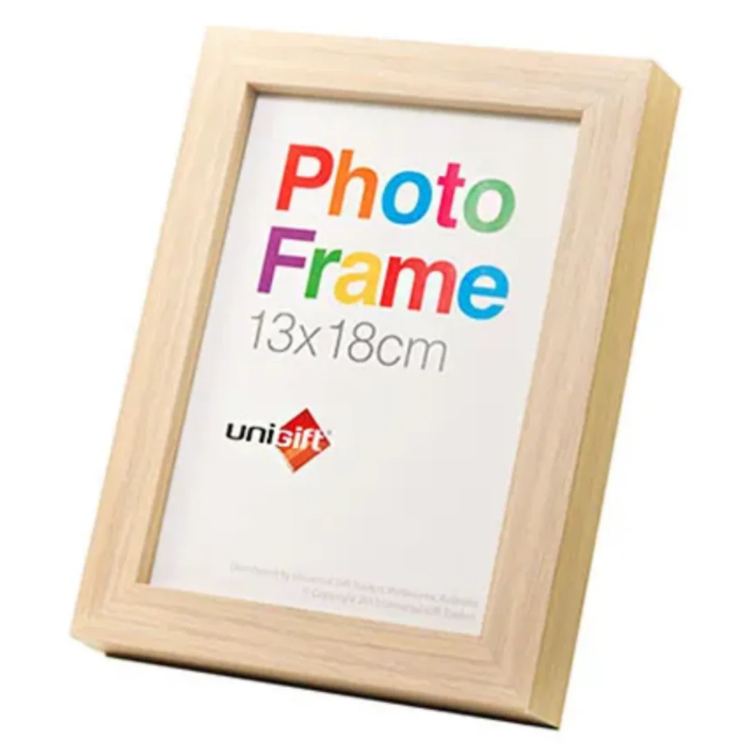 MDF Photo Frame Natural 13x18cm