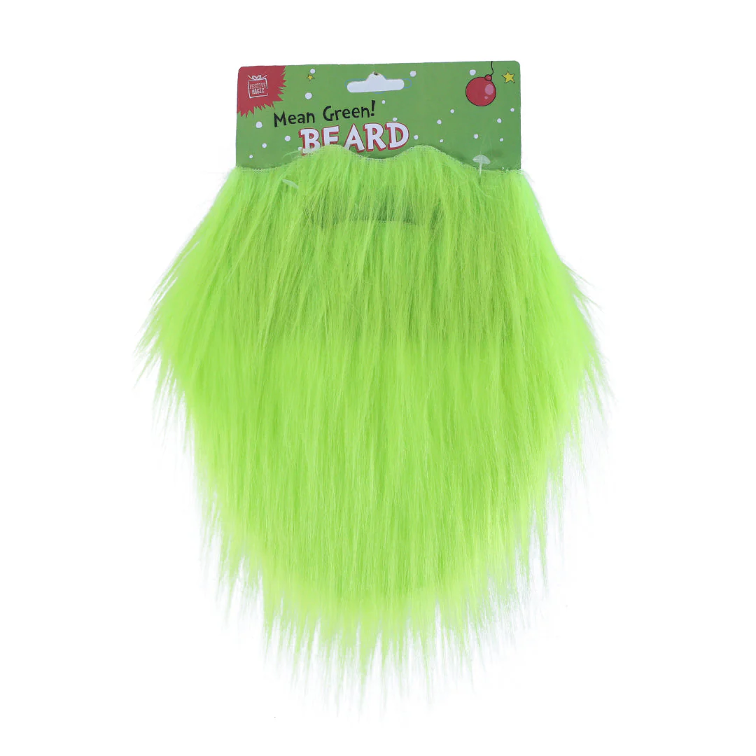 Mean Green Santa Beard