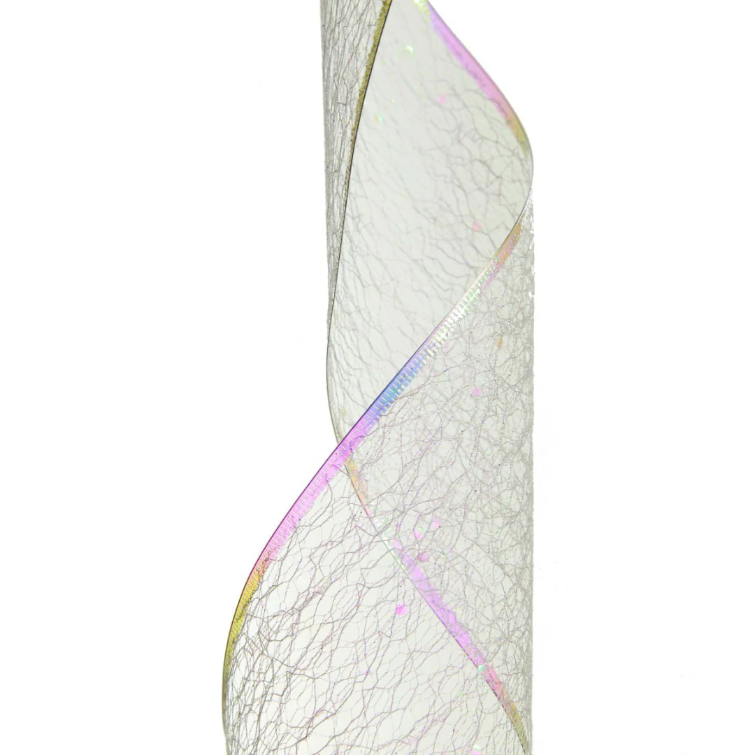 Mesh Ribbon 10cmx10m White - Image 4