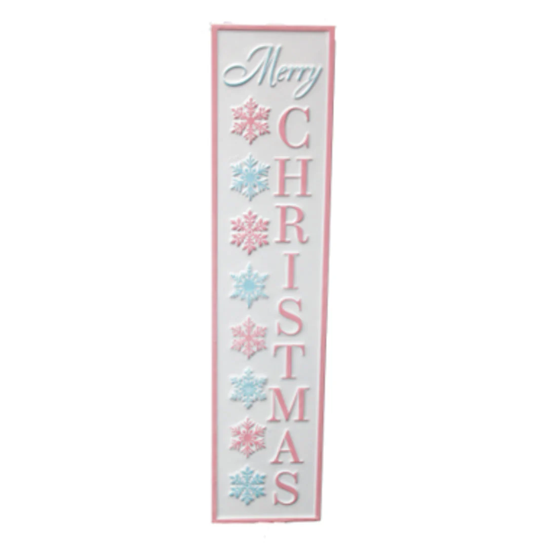 Metal Merry Christmas Sign 80cm