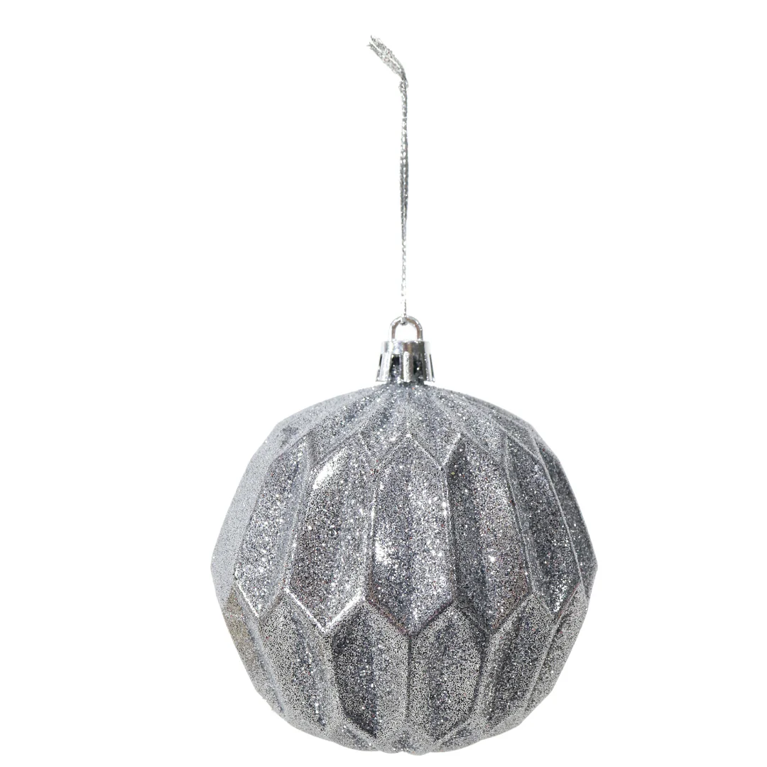 Metallic Bauble 8cm Assorted - Image 5