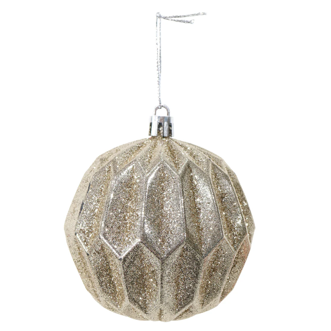 Metallic Bauble 8cm Assorted - Image 6