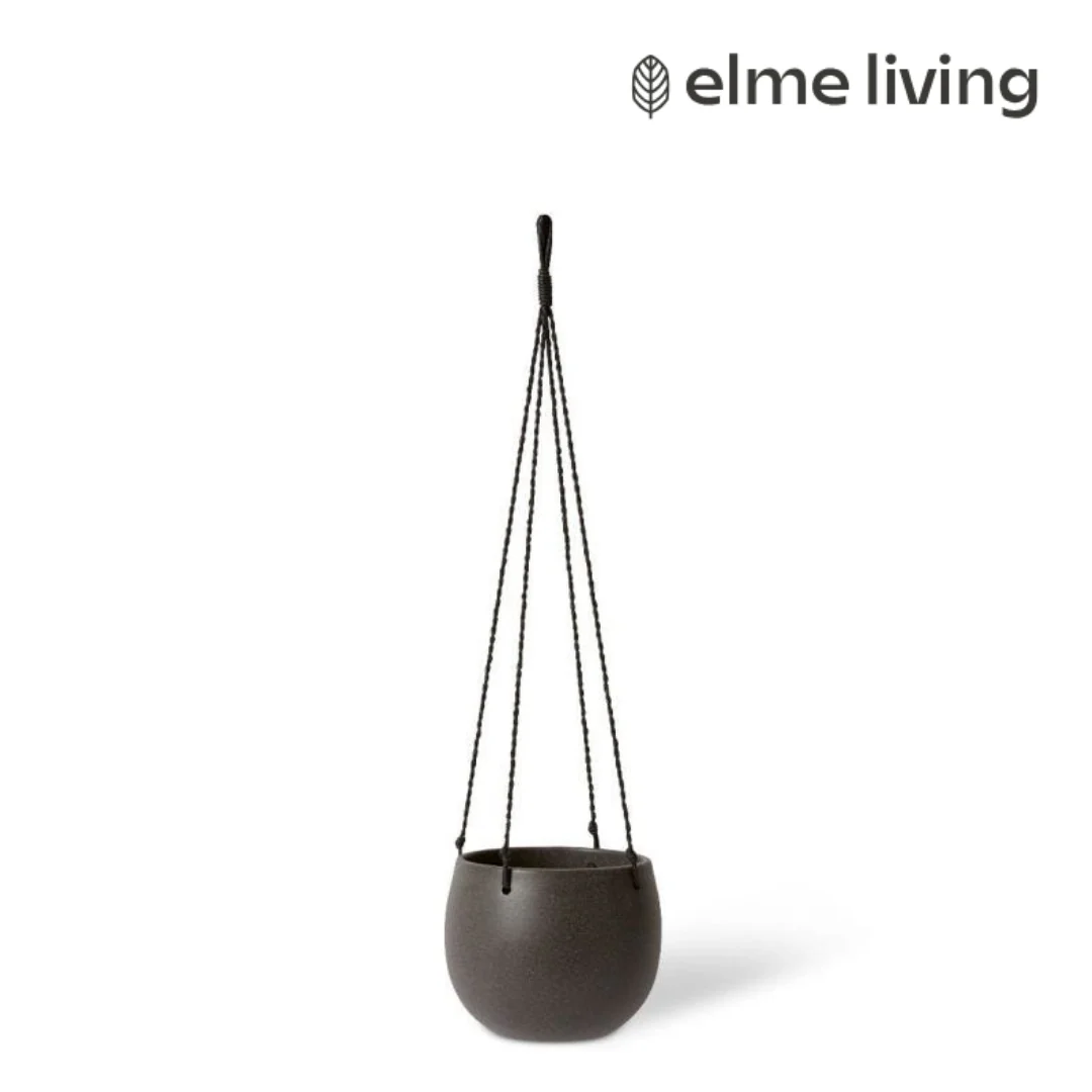 Meyer Hanging Bowl Black 18x18x15cm