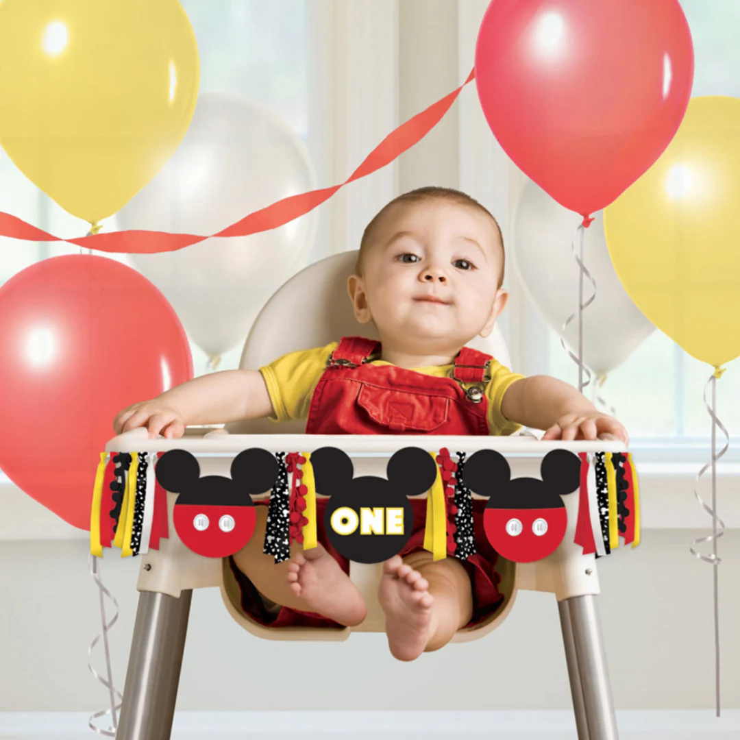Mickey Mouse Forever Deluxe High Chair Decoration ONE