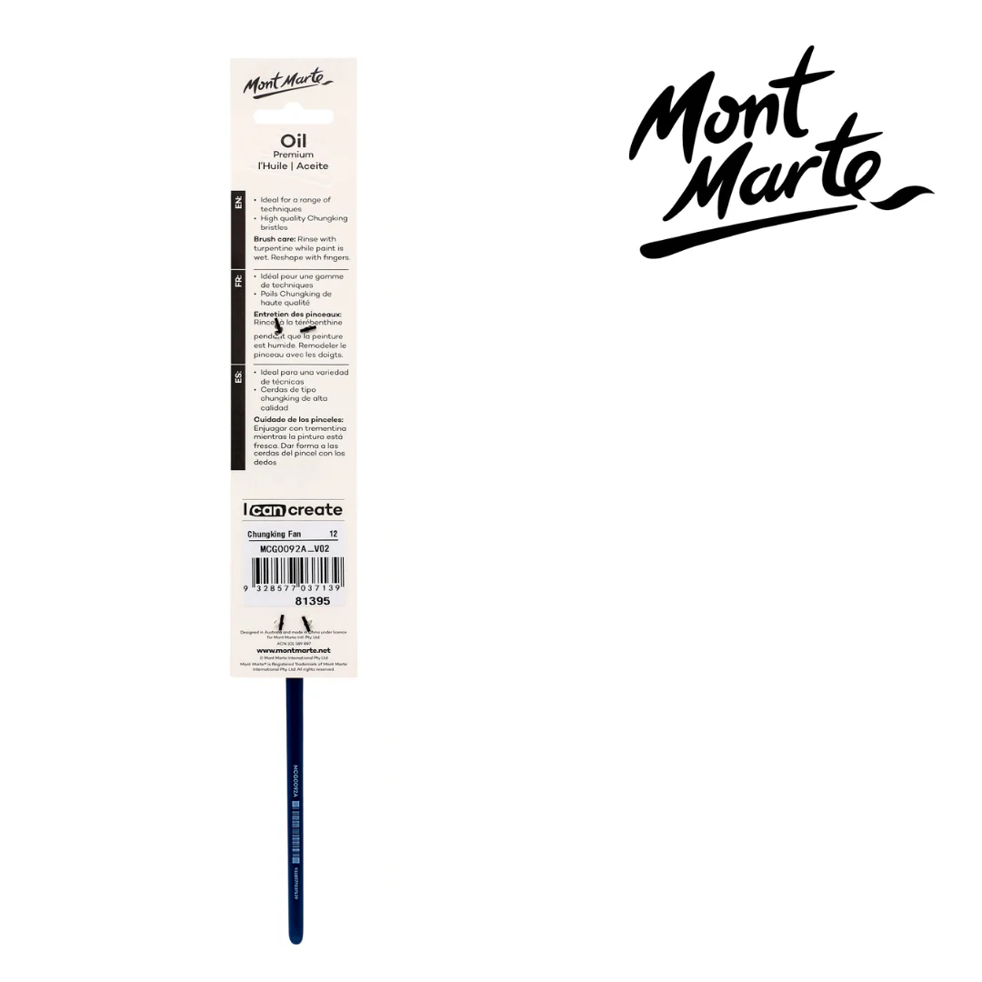 MM Artist Brush Chungking Fan 12 - Image 2