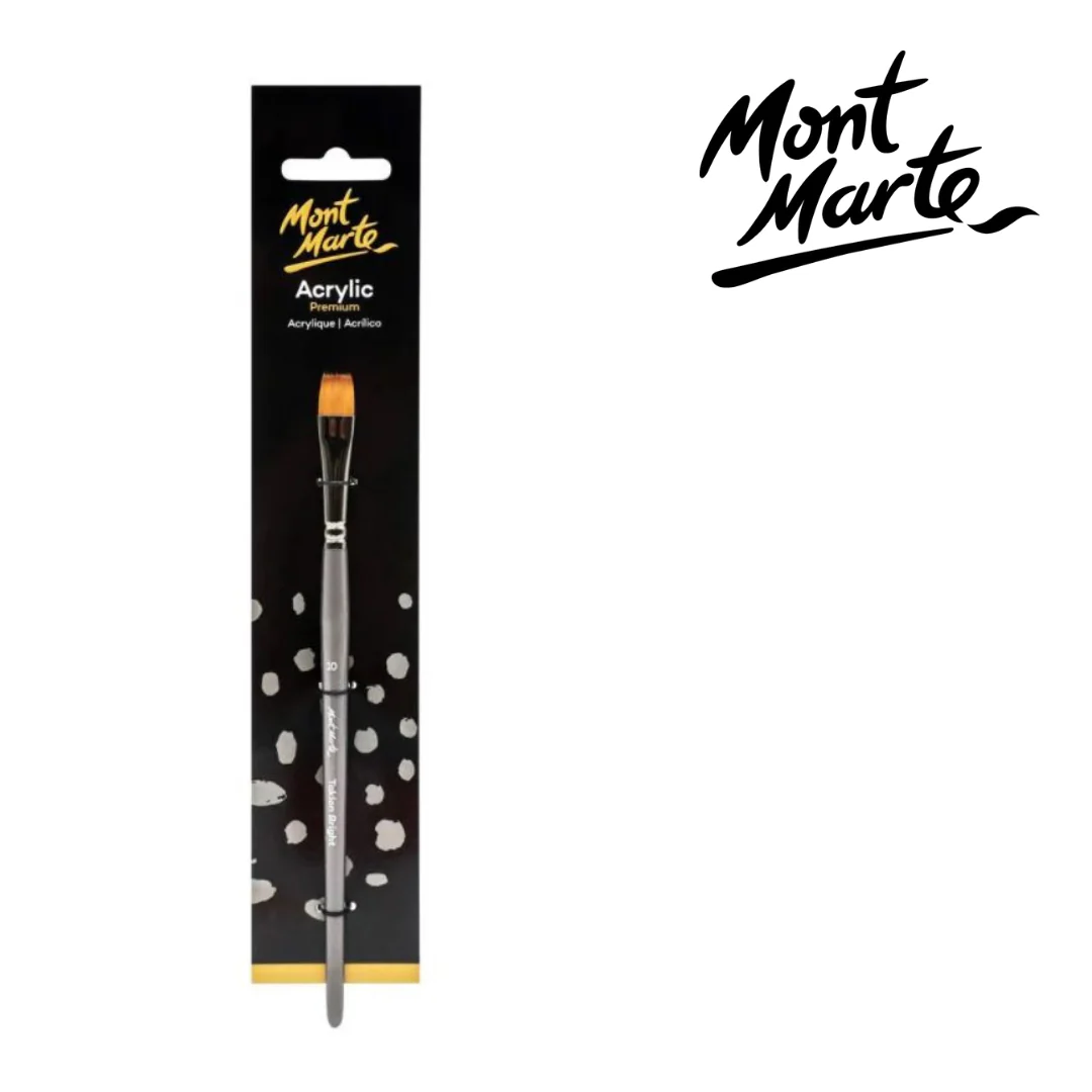 MM Artist Brush Taklon Short Bright 10