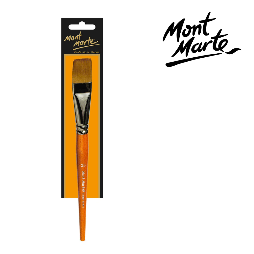 MM Artist Brush Taklon Short Bright 20