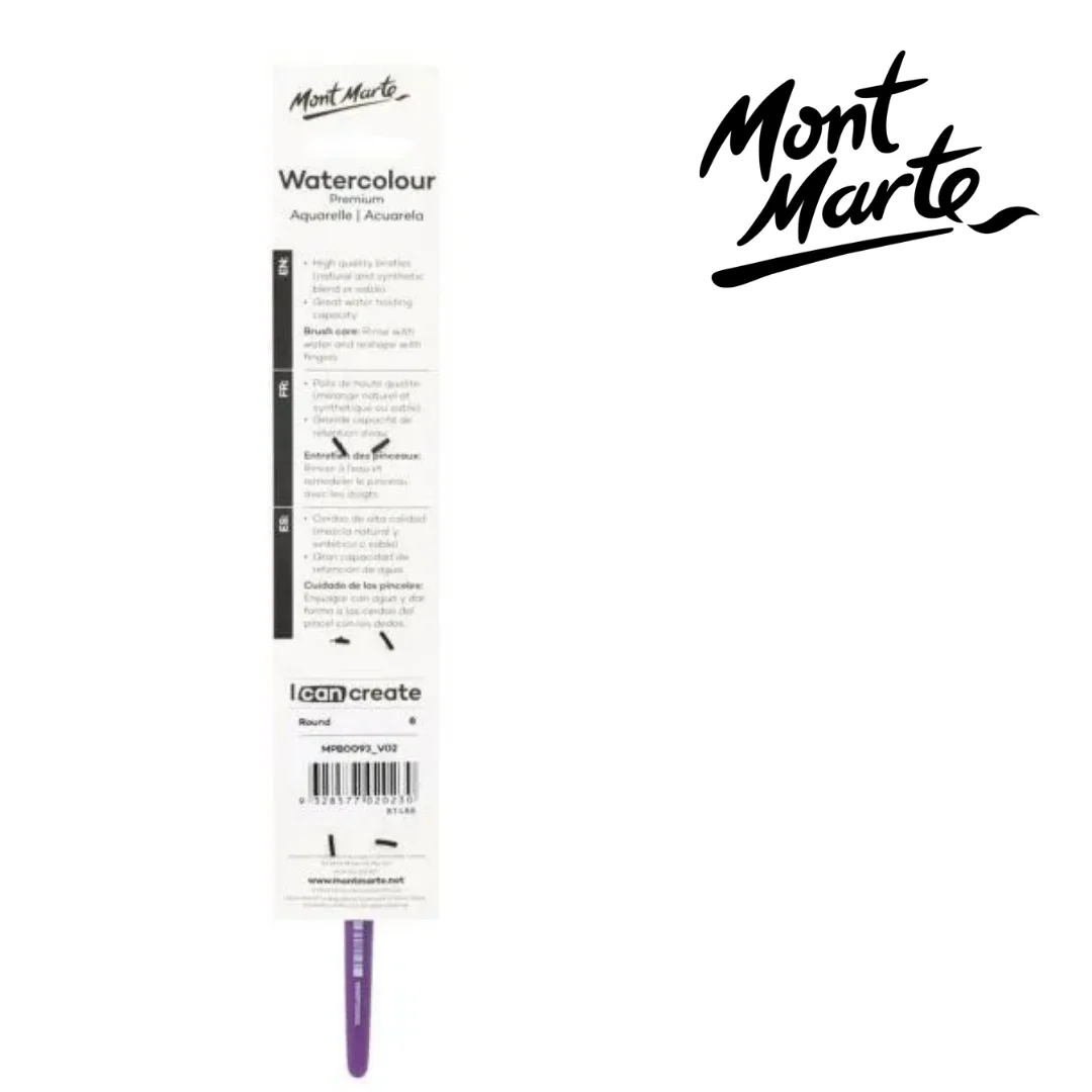 MM Artist Brush Watercolour Round 8 - Image 2
