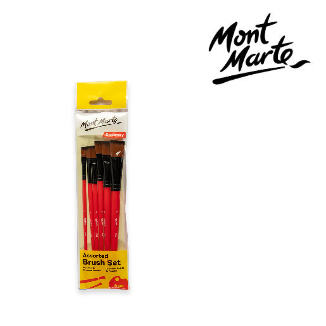 MM Brush Set Assorted 6pc
